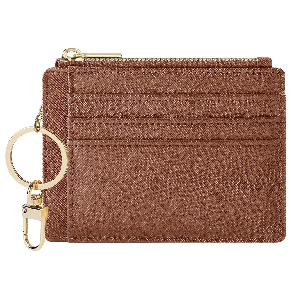 8445 Card Case Slim Front Pocket Wallet Credit Card Holder with KeychainCH
